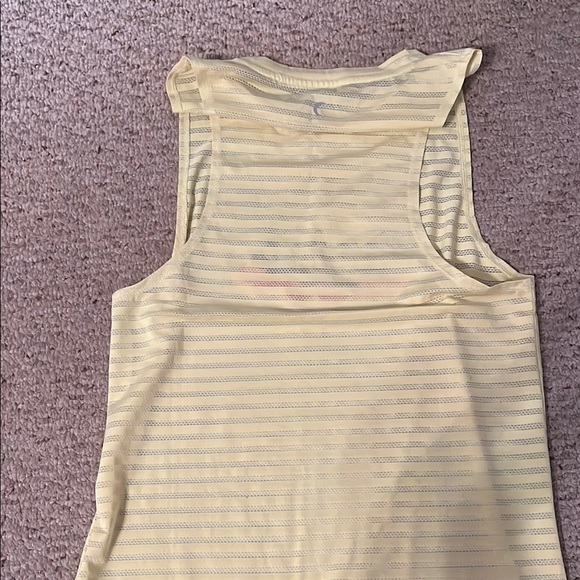 Pink and Yellow Graphic Tank Tops - Picture 4 of 5